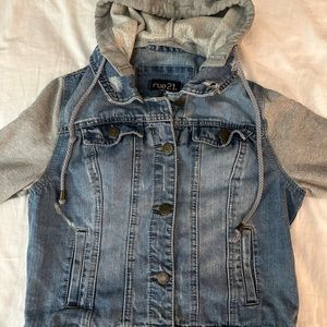 Size Medium denim blue jacket From Rue21